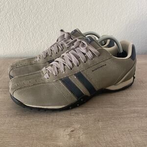 Skechers Mens Leather Pebble Urbantrack Reroute Low Top Oxford Sneaker Shoes 10